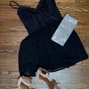 Lacy Little Black Dress